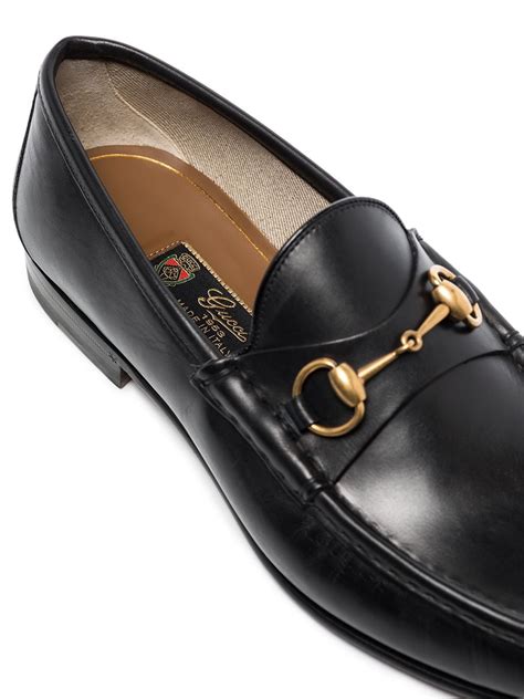 gucci 1953 loafers gold horsebit|Gucci 1953 horsebit loafer men's.